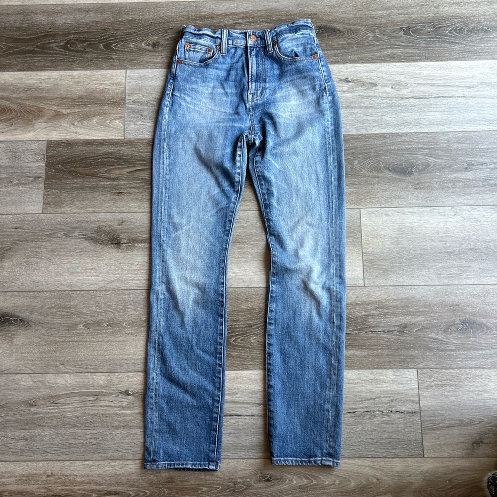 Madewell Jean Size 24 The Perfect Fall Jean Light Wash Straight Leg